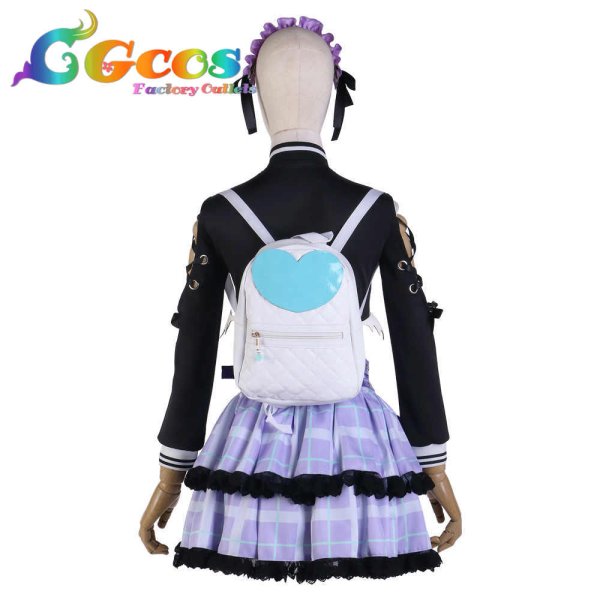 画像3: プロジェクトセカイ カラフルステージ!feat.初音ミク 描きたくなった表情 東雲絵名 コスプレ衣装 (3)