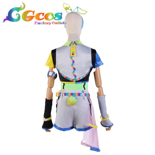 画像2: ラブライブ!スーパースター!! Liella! ビタミンSUMMER! Vitamin SUMMER 葉月恋 コスプレ衣装 (2)