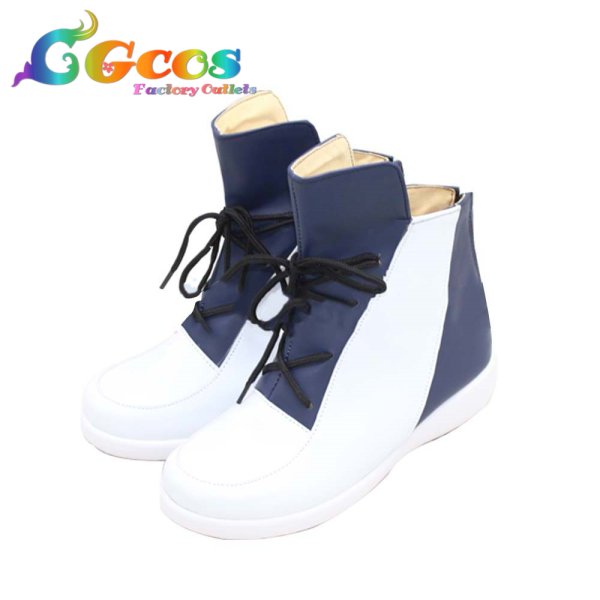 画像2: 刀剣乱舞　コスプレ靴　太鼓鐘貞宗　内番　コスプレブーツ　コスプレ衣装 (2)