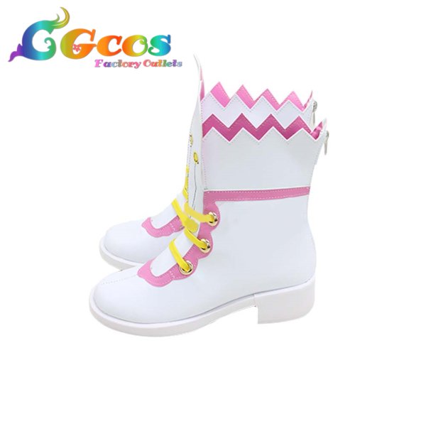 画像3: カードキャプターさくら　コスプレ靴　木之本桜　コスプレブーツ　コスプレ衣装 (3)