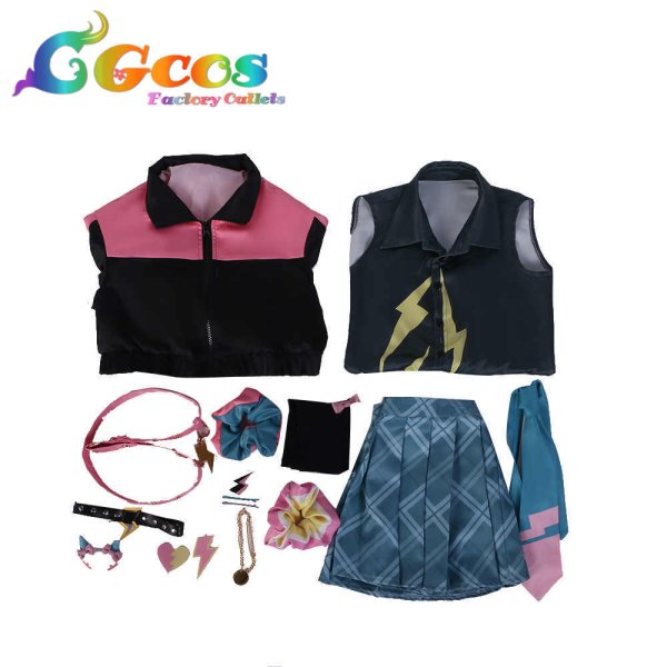 画像5: バーチャルYouTuber Vtuber Kotoka Torahime 虎姫コトカ コスプレ衣装 (5)