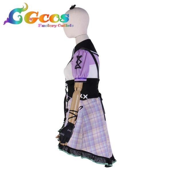 画像2: プロジェクトセカイ カラフルステージ!feat.初音ミク 何かが違う食卓 朝比奈まふゆ コスプレ衣装 (2)