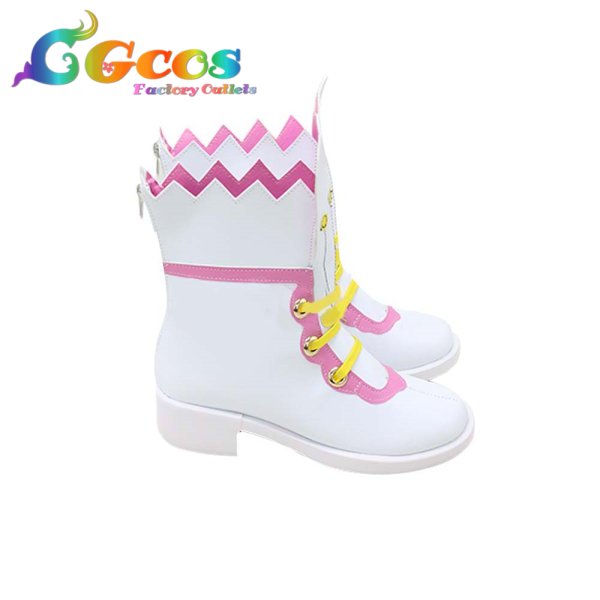 画像2: カードキャプターさくら　コスプレ靴　木之本桜　コスプレブーツ　コスプレ衣装 (2)