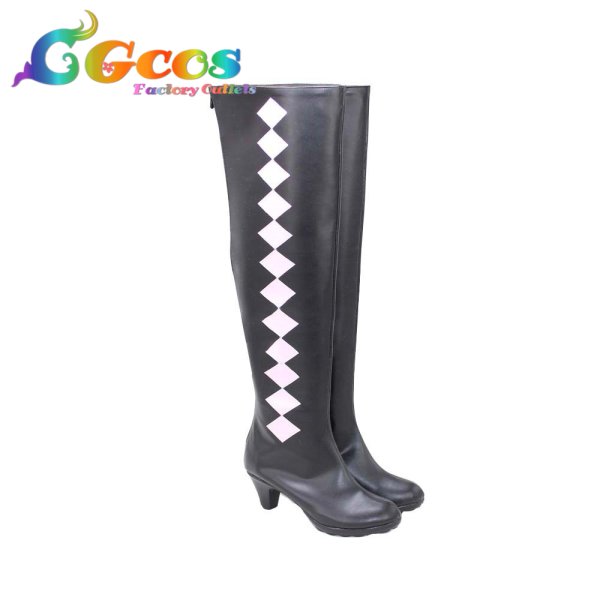 画像2: 魔法少女まどか☆マギカ　コスプレ靴　暁美ほむら　コスプレブーツ　コスプレ衣装 (2)