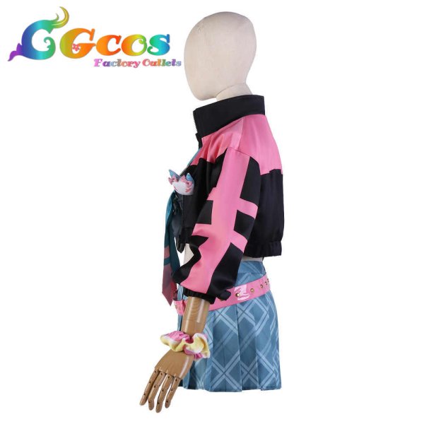 画像2: バーチャルYouTuber Vtuber Kotoka Torahime 虎姫コトカ コスプレ衣装 (2)