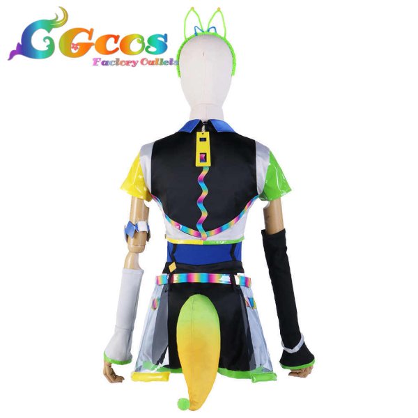 画像2: ラブライブ!スーパースター!! Liella! ビタミンSUMMER! Vitamin SUMMER 平安名すみれ コスプレ衣装 (2)