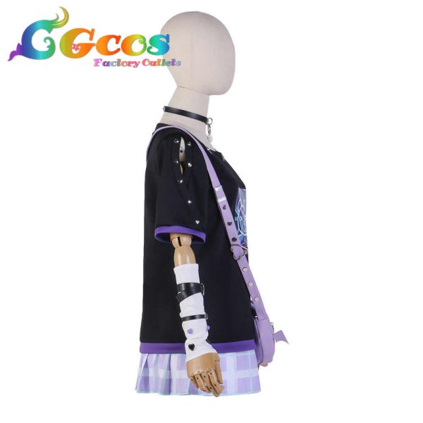 画像2: プロジェクトセカイ カラフルステージ!feat.初音ミク この街一番の専門店で 宵崎奏 コスプレ衣装 (2)