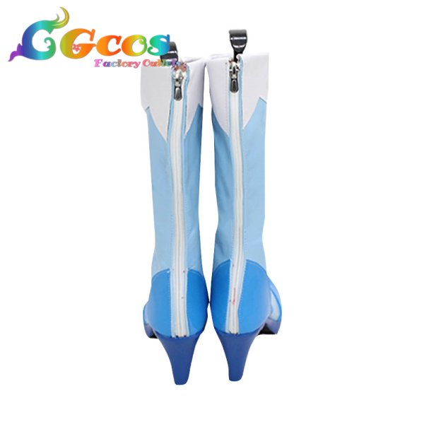 画像2: HUGっと!プリキュア　コスプレ靴　薬師寺さあや　キュアアンジュ　コスプレブーツ　コスプレ衣装 (2)