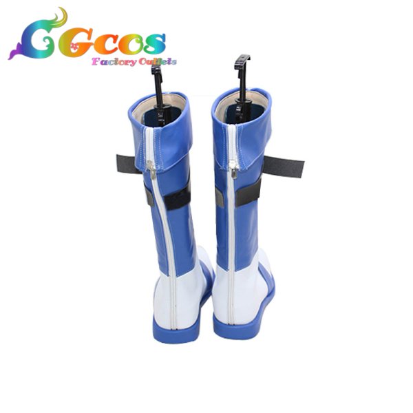 画像2: GUILTY GEAR　ギルティギア　コスプレ靴　Ky Kiske　カイ=キスク　コスプレブーツ　コスプレ衣装 (2)