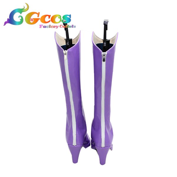 画像2: 美少女戦士セーラームーン　コスプレ靴　土萠ほたる　セーラーサターン　コスプレブーツ　コスプレ衣装 (2)