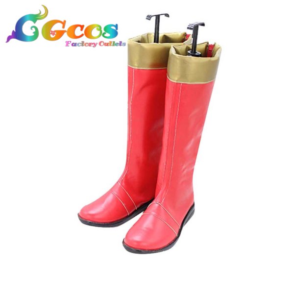 画像2: 恐竜戦隊ジュウレンジャー　コスプレ靴　パワーレンジャー　コスプレブーツ　コスプレ衣装 (2)