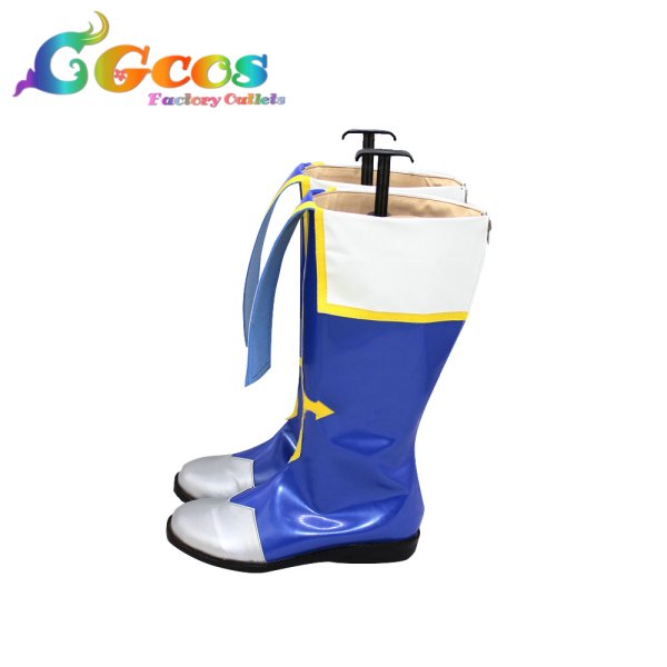 画像3: BLAZBLUE　コスプレ靴　ジン=キサラギ　コスプレブーツ　コスプレ衣装 (3)