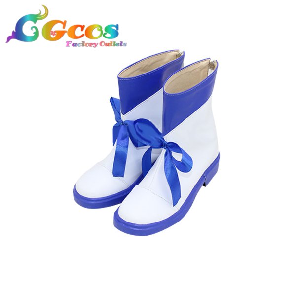 画像2: ラブライブ! サンシャイン!!　コスプレ靴　小原鞠莉　コスプレブーツ　コスプレ衣装 (2)