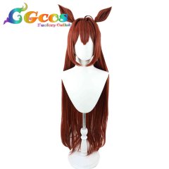 ウマ娘プリティーダービー　ウィッグ　ダイワスカーレット　クリスマス　コスプレ衣装
