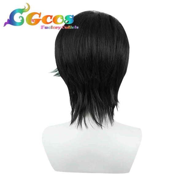 画像2: バーチャルYouTuber VTuber ウィッグ 荒咬オウガ 2021夏衣装 コスプレ衣装 (2)