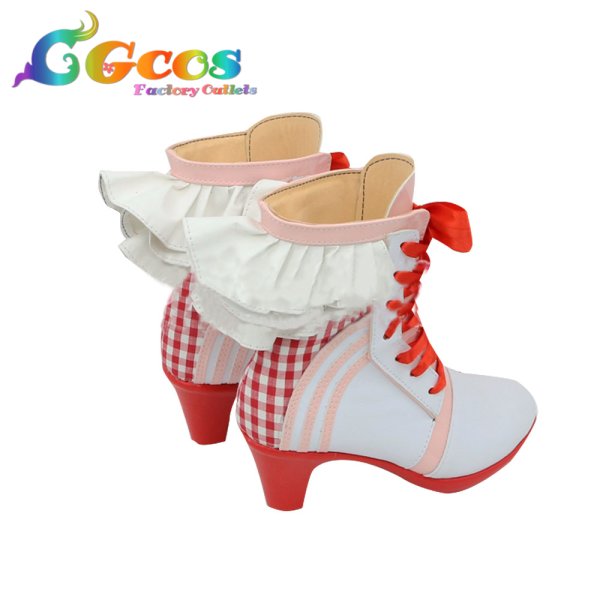 画像3: LoveLive! ラブライブ!スクールアイドルフェスティバル〜after school ACTIVITY〜 コスプレ靴 園田海未 高坂穂乃果 南ことり 西木野真姫 星空凛 小泉花陽 絢瀬絵里 矢澤にこ 東條希 コスプレブーツ コスプレ衣装 (3)