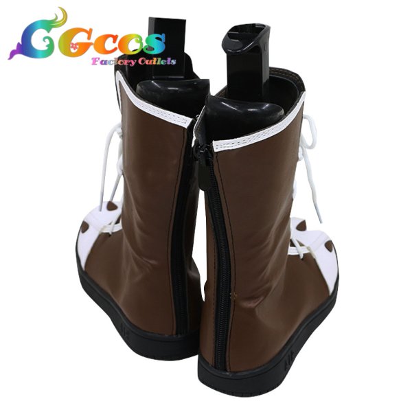 画像4: IdentityV 第五人格 コスプレ靴 機械技師 トレイシー・レズニック 熊女 コスプレブーツ コスプレ衣装 (4)