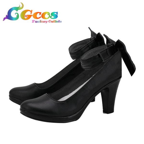 画像2: ドールズフロントライン 少女前線 コスプレ靴 ドルフロ OTs-14 コスプレブーツ コスプレ衣装 (2)