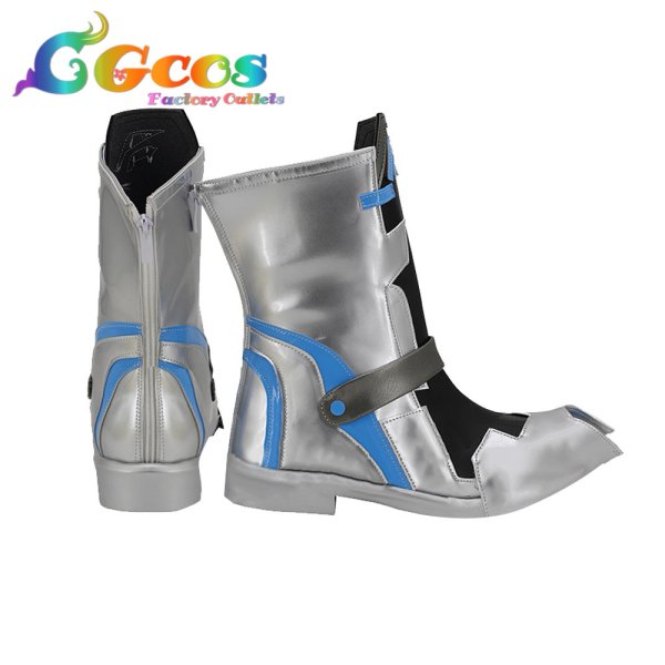 画像4: ドールズフロントライン 少女前線 コスプレ靴 ドルフロ PA-15 コスプレブーツ コスプレ衣装 (4)