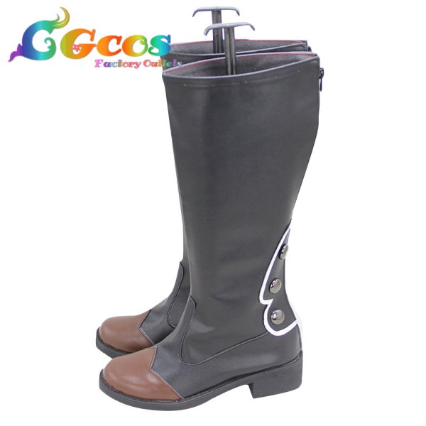 画像3: IdentityV 第五人格　コスプレ靴　占い師　イライ・クラーク　夜行フクロウ　コスプレブーツ　コスプレ衣装 (3)