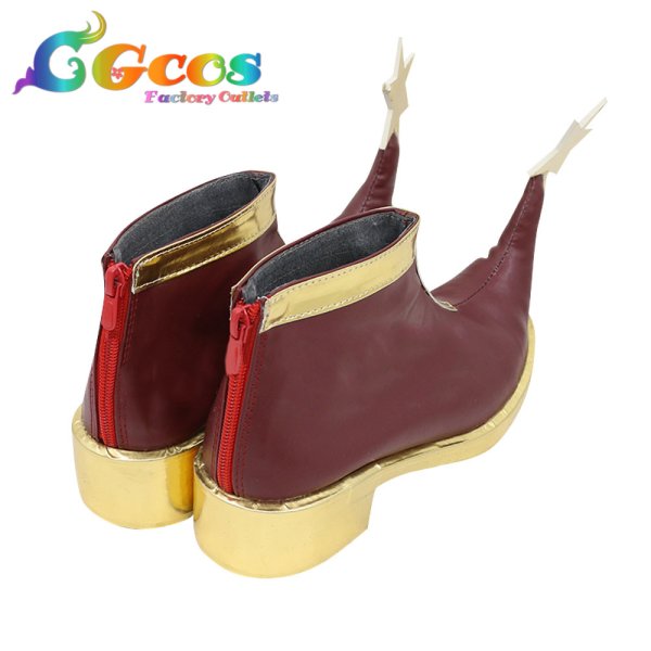 画像3: IdentityV 第五人格 コスプレ靴 マジシャン セルヴェ・ル・ロイ ブルーアラジン コスプレブーツ コスプレ衣装 (3)