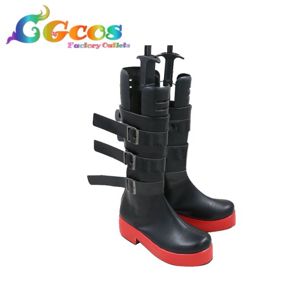 画像2: デッド オア アライブ5 DEAD OR ALIVE 5 コスプレ靴 マリー・ローズ コスプレブーツ コスプレ衣装 (2)