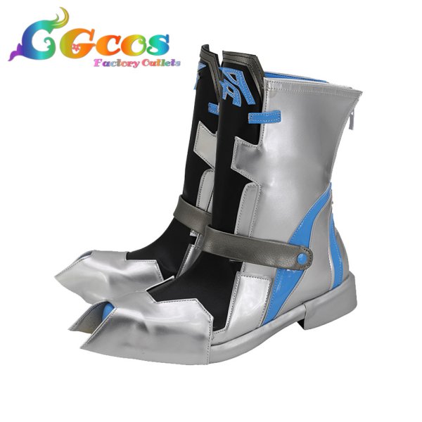 画像3: ドールズフロントライン 少女前線 コスプレ靴 ドルフロ PA-15 コスプレブーツ コスプレ衣装 (3)