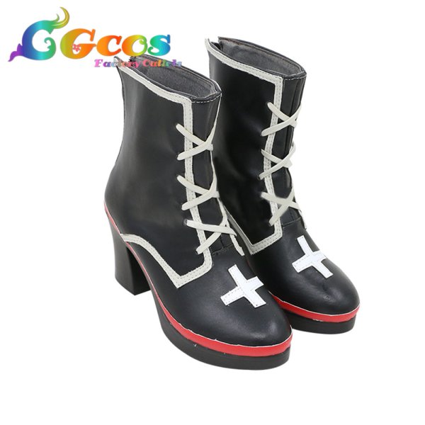 画像2: IdentityV 第五人格 コスプレ靴 機械技師 トレイシー・レズニック ゴシック コスプレブーツ コスプレ衣装 (2)