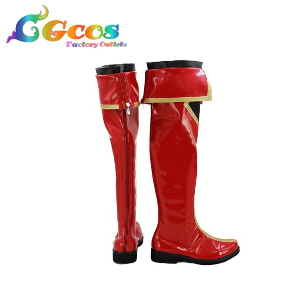 画像2: BanG Dream! バンドリ コスプレ靴 ハロー、ハッピーワールド! 瀬田薫 弦巻こころ 北沢はぐみ 松原花音 ミッシェル 奥沢美咲 コスプレブーツ コスプレ衣装 (2)