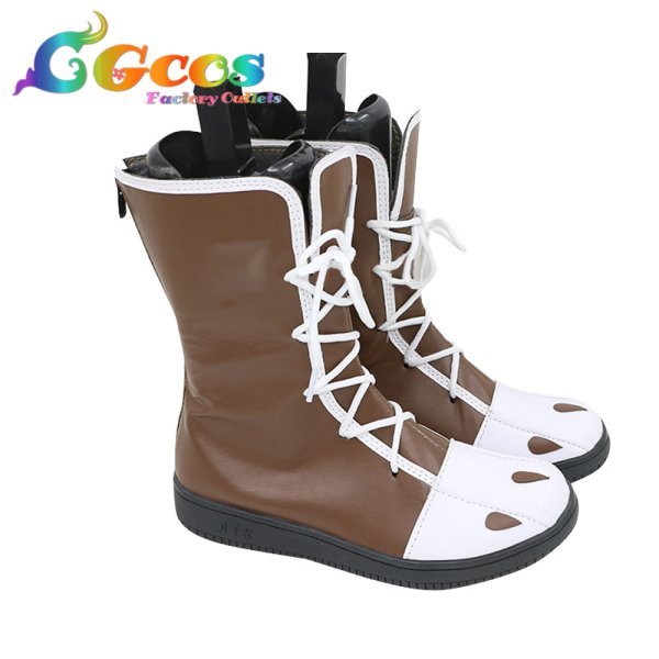 画像3: IdentityV 第五人格 コスプレ靴 機械技師 トレイシー・レズニック 熊女 コスプレブーツ コスプレ衣装 (3)