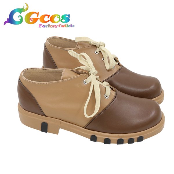 画像3: IdentityV 第五人格 コスプレ靴 ハンター  復讐者 レオ・ベイカー 工場長 初期衣装 コスプレブーツ コスプレ衣装 (3)