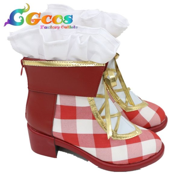 画像3: ラブライブ! School idol project コスプレ靴 フラワーブーケ編 覚醒後 園田海未 高坂穂乃果 南ことり 西木野真姫 星空凛 小泉花陽 絢瀬絵里 矢澤にこ 東條希 コスプレブーツ コスプレ衣装 (3)