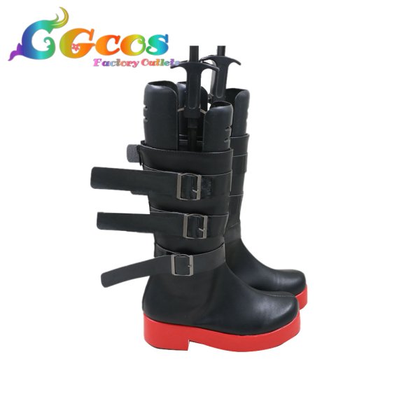 画像3: デッド オア アライブ5 DEAD OR ALIVE 5 コスプレ靴 マリー・ローズ コスプレブーツ コスプレ衣装 (3)