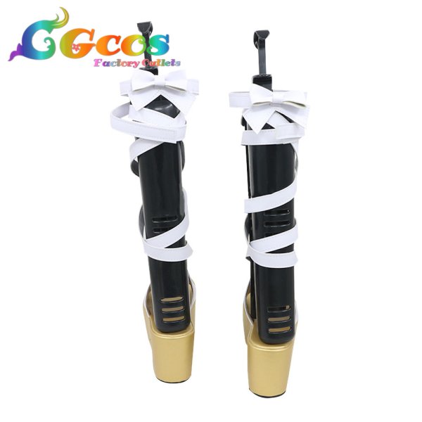 画像4: この勇者が俺TUEEEくせに慎重すぎる コスプレ靴 リスタルテ コスプレブーツ コスプレ衣装 (4)