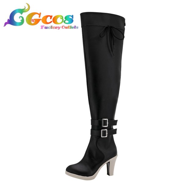 画像3: ドールズフロントライン　少女前線　コスプレ靴　ドルフロ　PK　コスプレブーツ　コスプレ衣装 (3)