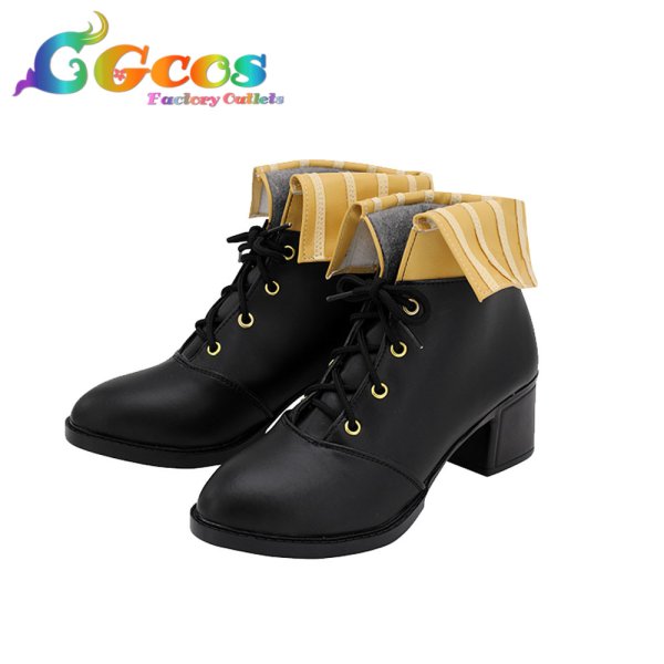 画像2: ドールズフロントライン 少女前線 コスプレ靴 ドルフロ 砂漠のワシ コスプレブーツ コスプレ衣装 (2)