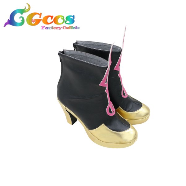 画像2: シノアリス SINoALICE コスプレ靴 シンデレラ Cinderella コスプレブーツ コスプレ衣装 (2)