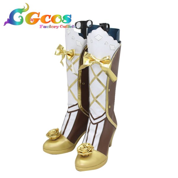 画像2: ラブライブ! School idol project コスプレ靴 アイスフレーバー編 覚醒後 絢瀬絵里 コスプレブーツ コスプレ衣装 (2)