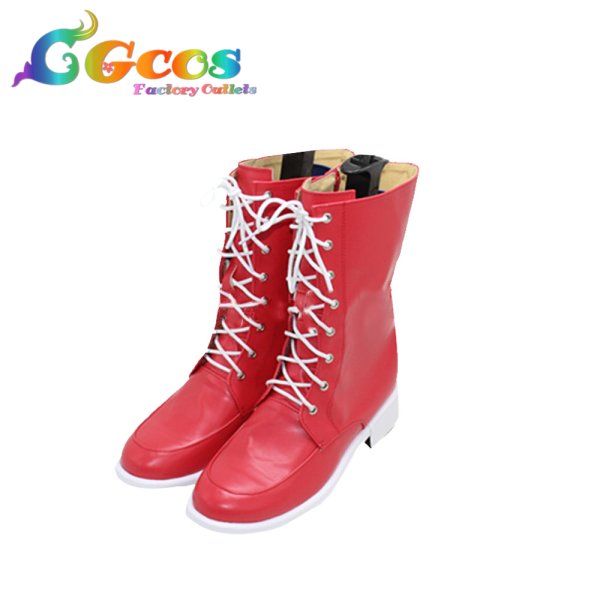 画像2: ペルソナ5 コスプレ靴 クロウ 明智吾郎 コスプレブーツ コスプレ衣装 (2)