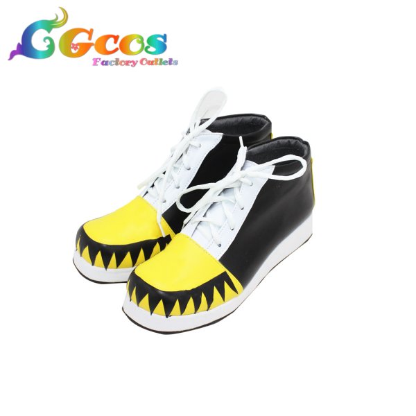 画像2: ソウルイーター コスプレ靴 SOUL EATER ソウル=イーター コスプレブーツ コスプレ衣装 (2)