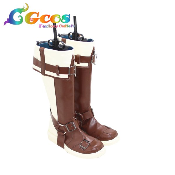 画像2: Fate/Grand Order　フェイト・グランドオーダー　Fate/GO　FGO　コスプレ靴　ビリー・ザ・キッド　コスプレブーツ　コスプレ衣装 (2)