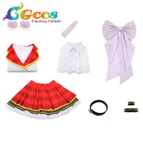 画像2: ラブライブ! School idol project スクフェス2新衣装 東條希 コスプレ衣装 (2)