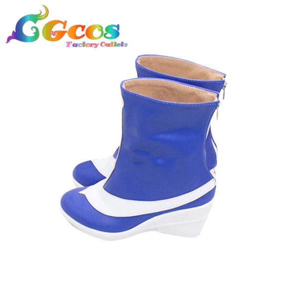 画像2: ラブライブ! サンシャイン!! コスプレ靴 OP2 未来の僕らは知ってるよ 黒澤ダイヤ 高海千歌 国木田花丸 コスプレブーツ コスプレ衣装 (2)