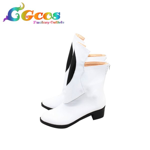 画像2: Fate/Grand Order フェイト・グランドオーダー Fate/GO FGO コスプレ靴 ジャンヌ・ダルク・オルタ・サンタ・リリィ コスプレブーツ コスプレ衣装 (2)