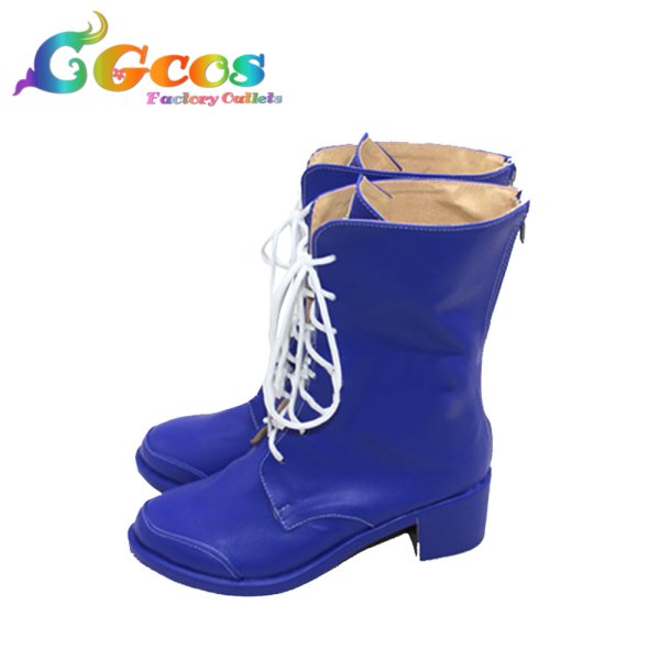 画像2: ラブライブ! サンシャイン!! コスプレ靴 OP2 未来の僕らは知ってるよ 松浦果南 桜内梨子 津島善子 コスプレブーツ コスプレ衣装 (2)