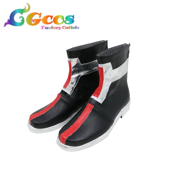 画像2: 仮面ライダーファイズ コスプレ靴 コスプレブーツ コスプレ衣装 (2)