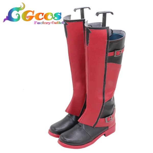 画像2: Fate/Grand Order フェイト・グランドオーダー Fate/GO FGO コスプレ靴 アーラシュ コスプレブーツ コスプレ衣装 (2)