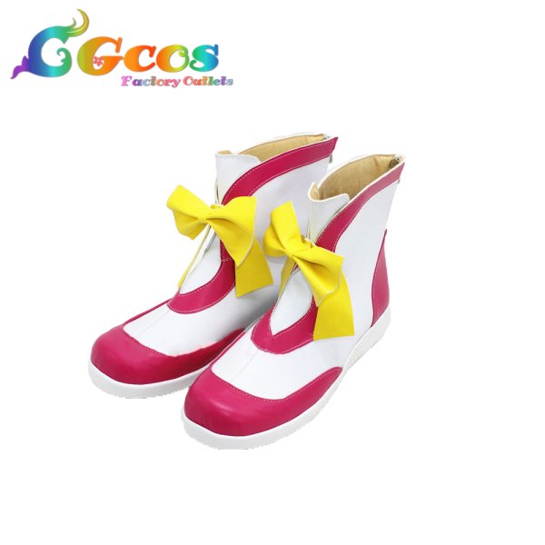 画像2: カードキャプターさくら コスプレ靴 コスプレブーツ コスプレ衣装 (2)