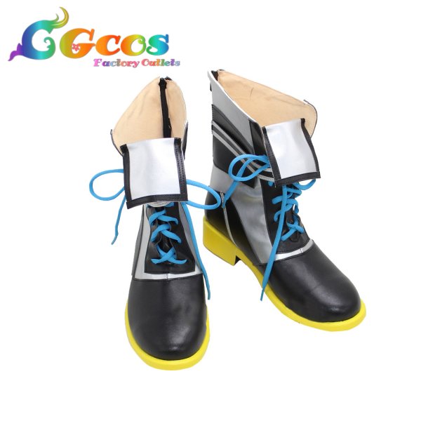 画像2: グローリーモノクローム 冬美旬 伊瀬谷四季 アスラン=BBII世 桜庭薫 卯月巻緒 天ヶ瀬冬馬 鷹城恭二 コスプレ靴 コスプレブーツ コスプレ衣装 (2)