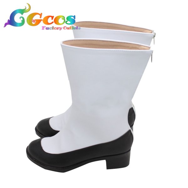 画像2: ラブライブ! サンシャイン!! コスプレ靴 Aqours HAPPY PARTY TRAIN 覚醒後 黒澤ルビィ コスプレブーツ コスプレ衣装 (2)